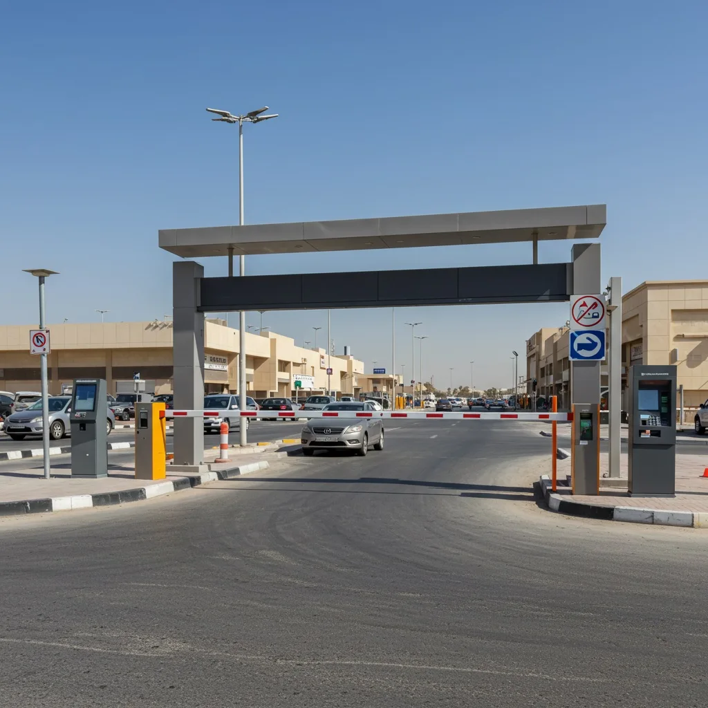 أنظمة العوارض والحواجز الكهربائية للمواقف العامة والخاصة