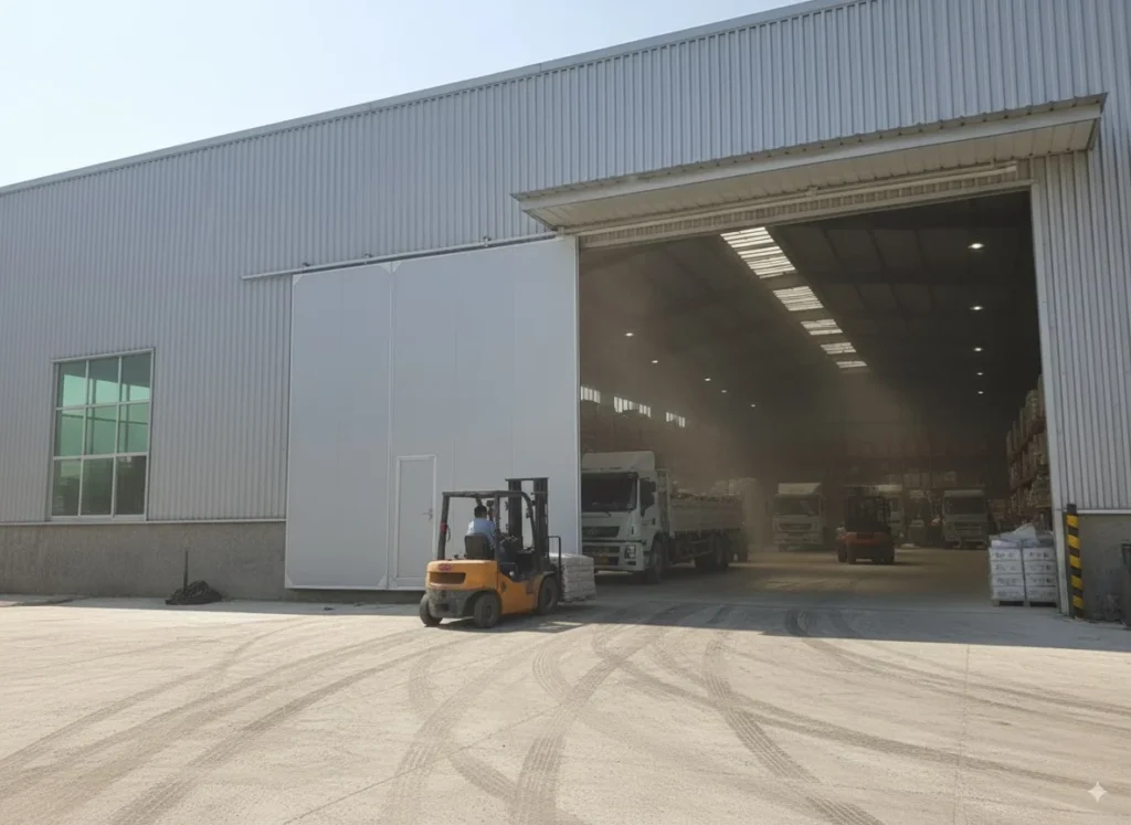 الماطورات-الكهربائية-للأبواب-السلايد-للمصانع والمستودعات