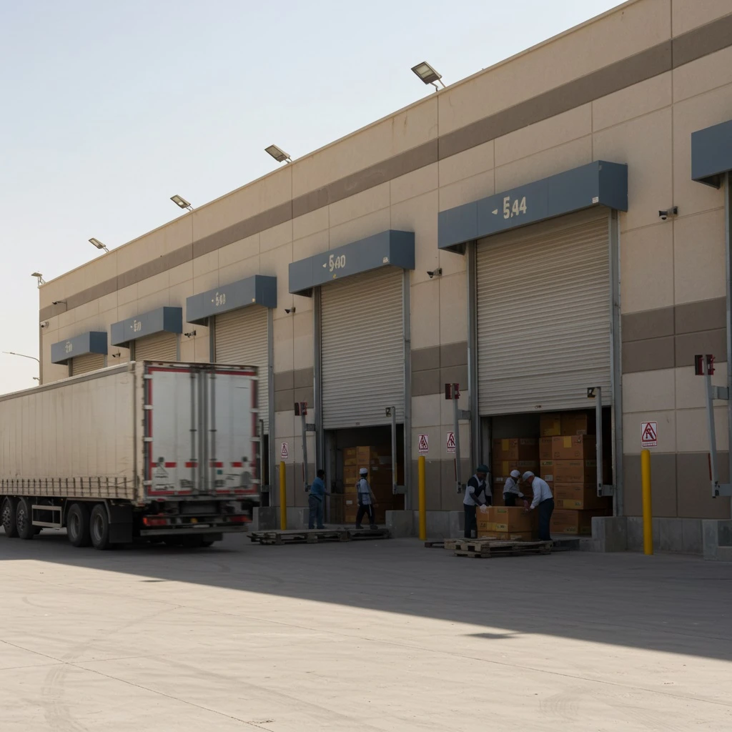 ماطورات-أبواب-أوفرهيد-(نظام-أمريكي)-لمراكز الشحن والاستلام