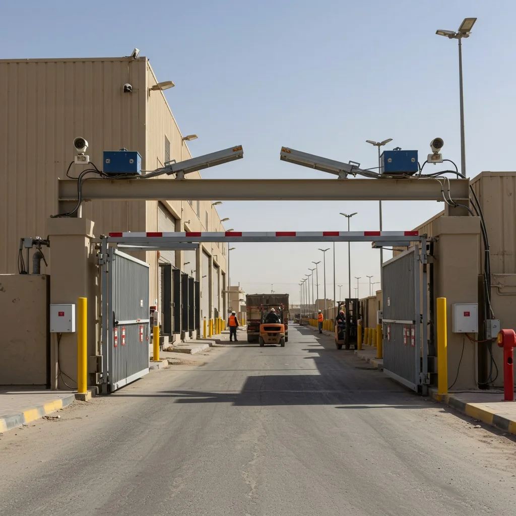 ماطورات-كهربائية-للأبواب-الطلاقتين-(الضلفتين)-للمصانع والمستودعات