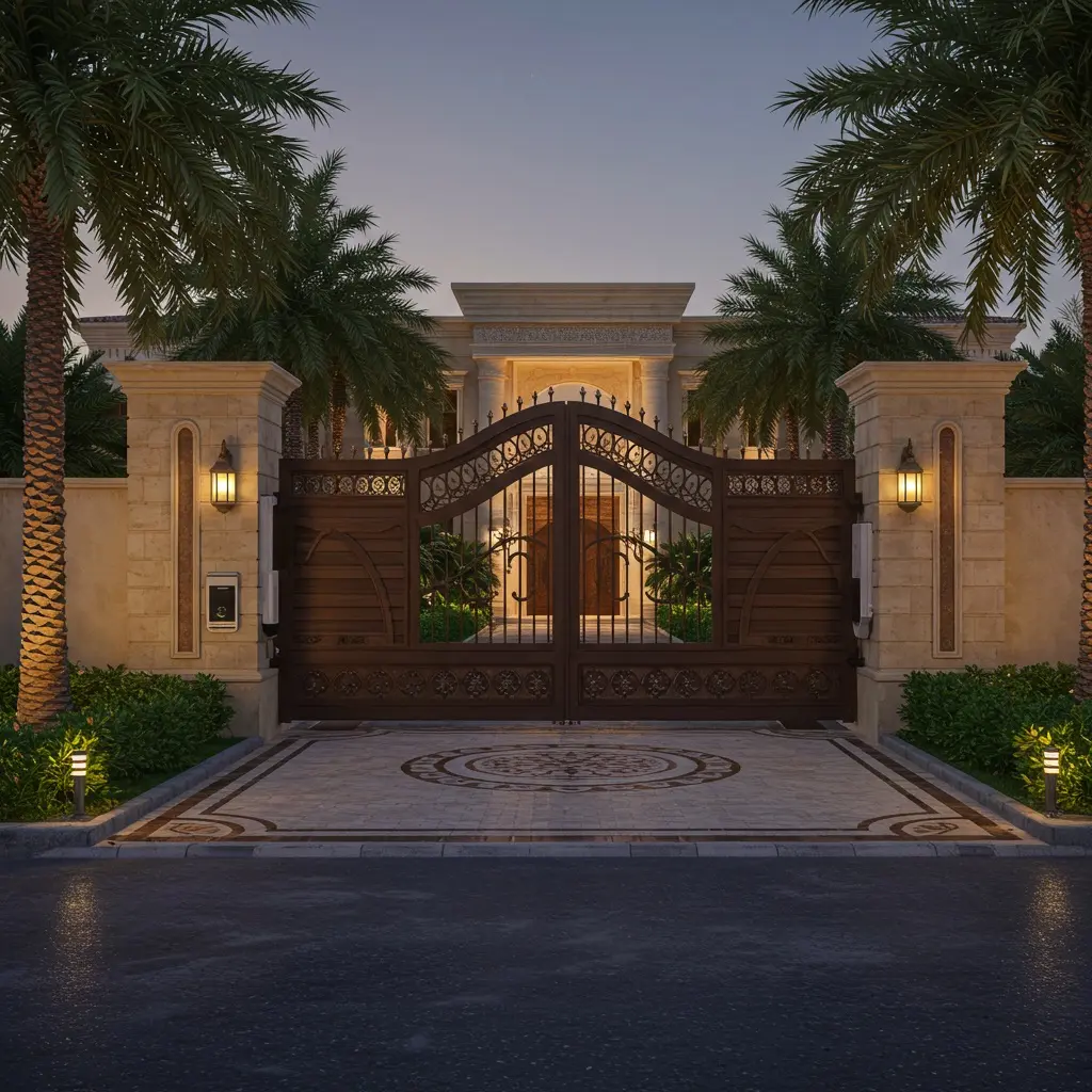 ماطورات-كهربائية-للأبواب-الطلاقتين-(الضلفتين)-للمنازل والفلل