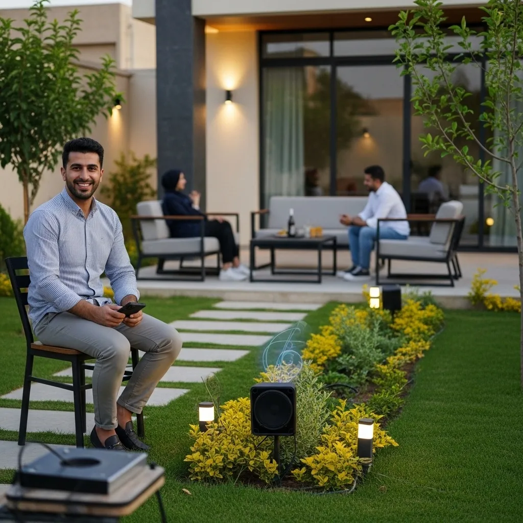 أنظمة-الصوت-المركزية-المساحات الخارجية
