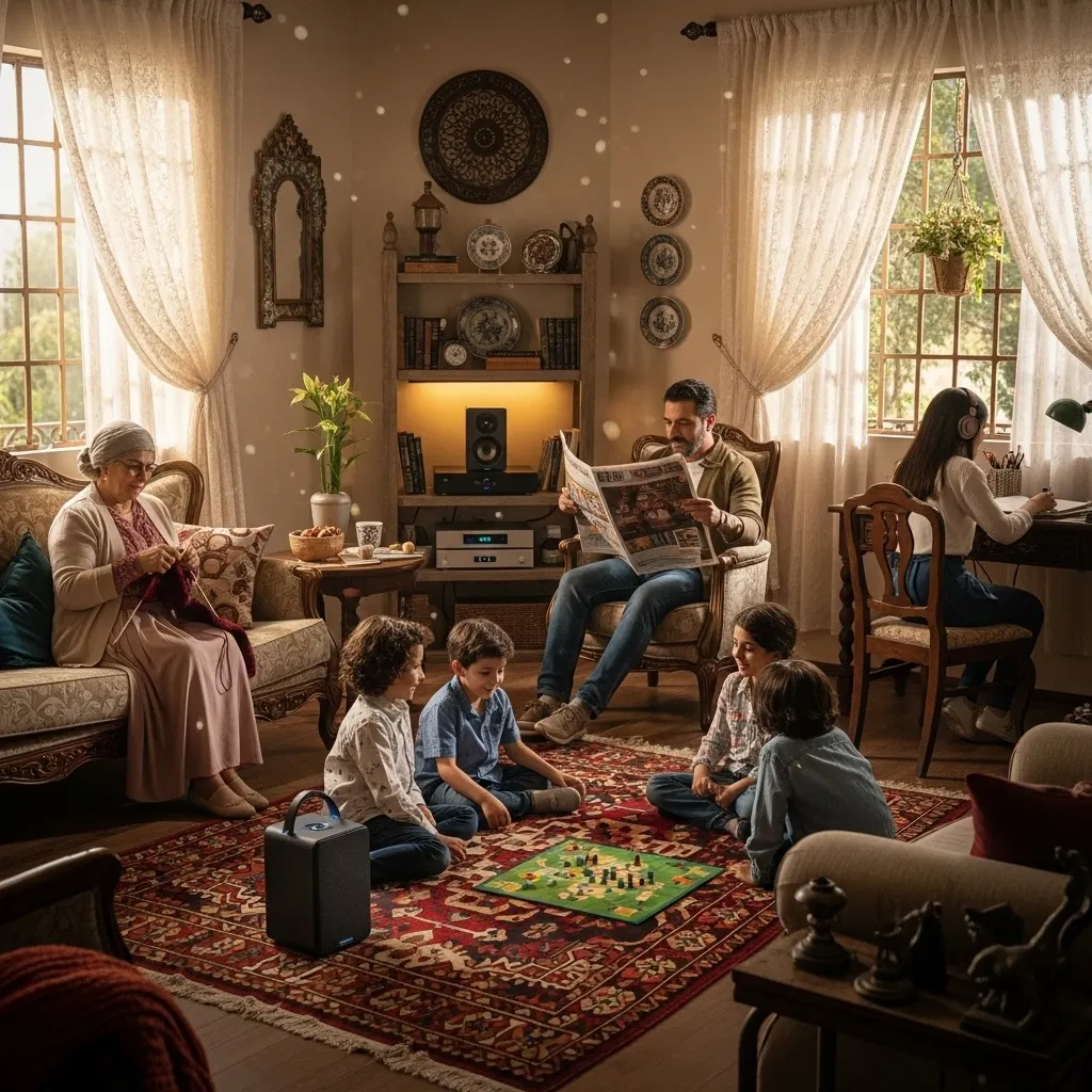 أنظمة-الصوت-المركزية-غرف المعيشة