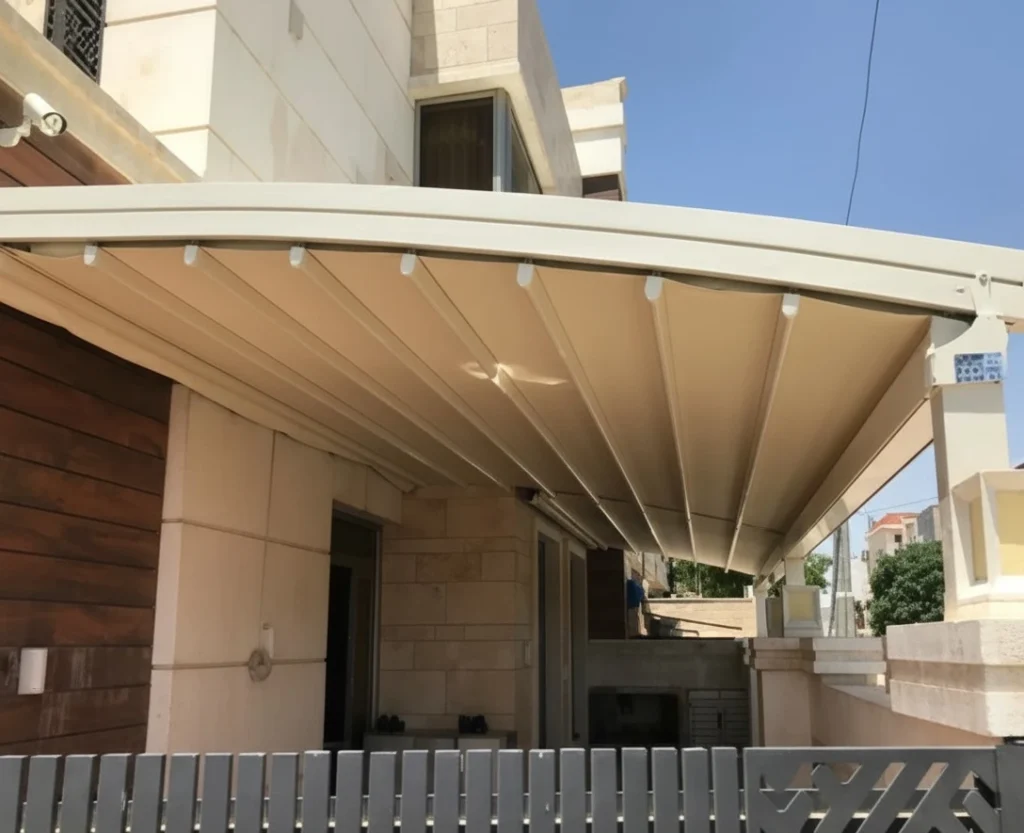 المظلات البيركولا-مداخل الفلل