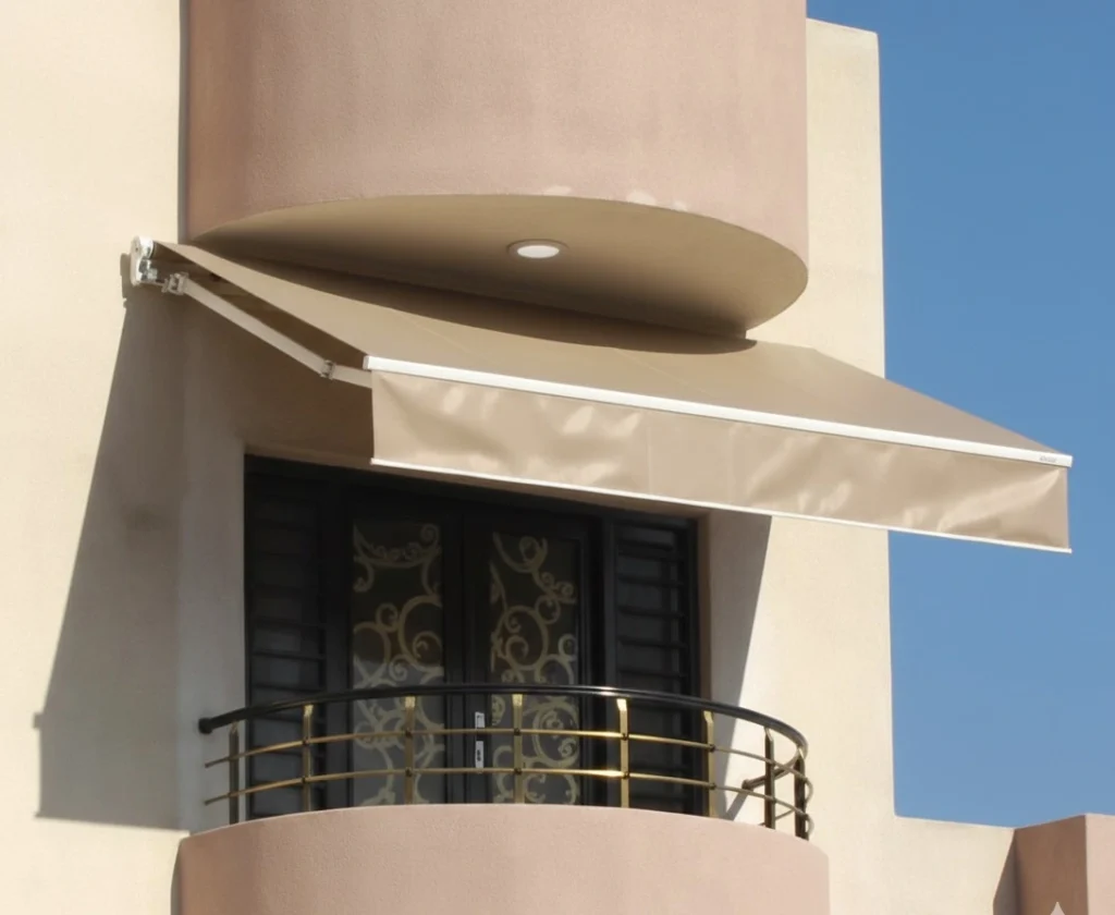 المظلات المفصلية - نوافذ الواجهات المشمسة